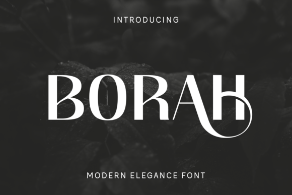 Borah Typeface: Elevating Handmade Brand Identity