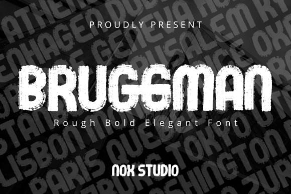 Bruggman Typeface Review: Elevating Campaign Visuals with Rough Elegance