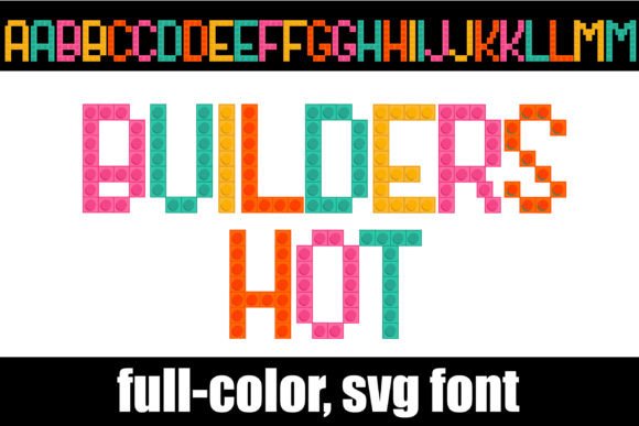 Builders Hot: A Summer-Ready Typeface for Editorial Layouts