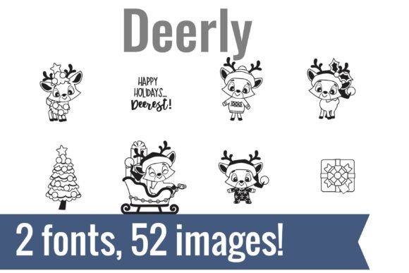 Deerly Dingbats: A Practical Review of This Festive Dingbat Font Bundle