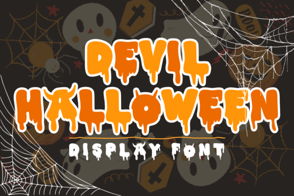 Devil Halloween: The Spooky Display Font for Bold Branding