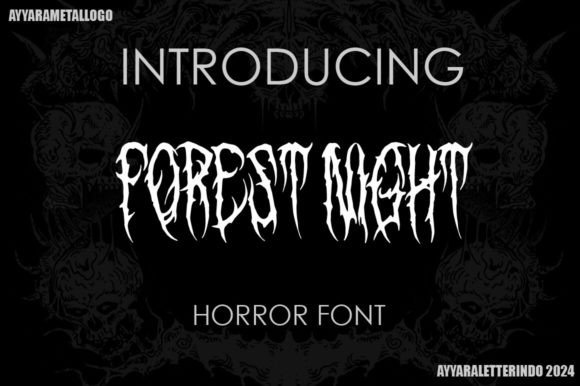 Forest Night: The Premium Blackletter Typeface for Bold Campaigns