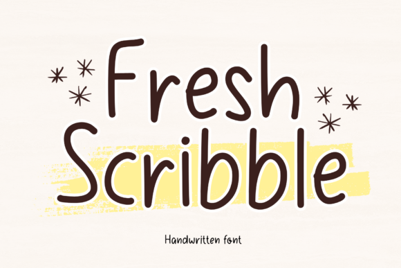 Fresh Scribble: The Handwritten Font That Transforms Small Business Branding