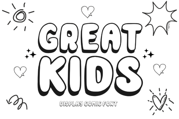 Great Kids Typeface: Boosting Brand Identity for Small Businesses