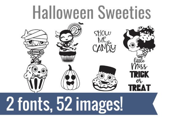 Halloween Sweeties: A Spooky-Sweet Typeface for Digital Branding