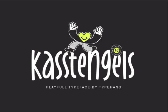 Kasstengels: The Whimsical Display Font for Bold Small Business Branding
