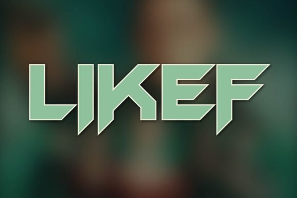 Likef: A Gothic Display Typeface for High-Impact Web Design