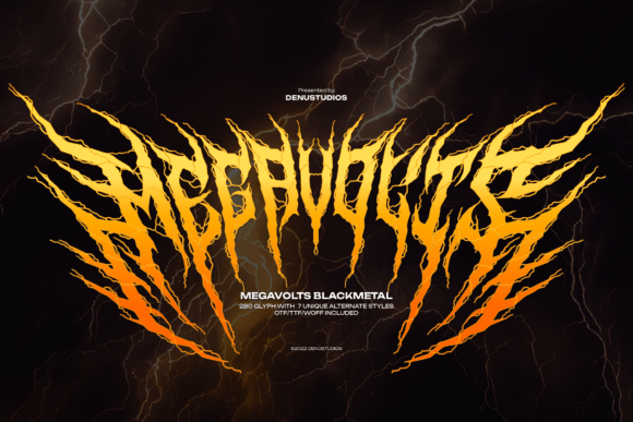 Megavolts: The Blackletter Typeface for High-Impact Editorial Design