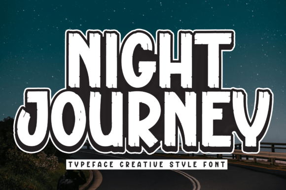 Night Journey: The Display Font That Elevates Your Brand Identity