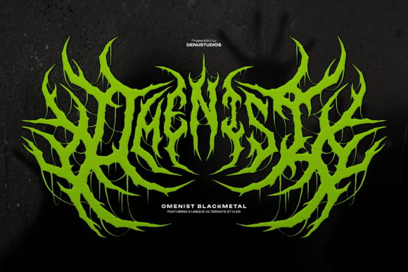 Omenist Typeface: A Designer’s Guide to Extreme Blackletter in Web Layouts