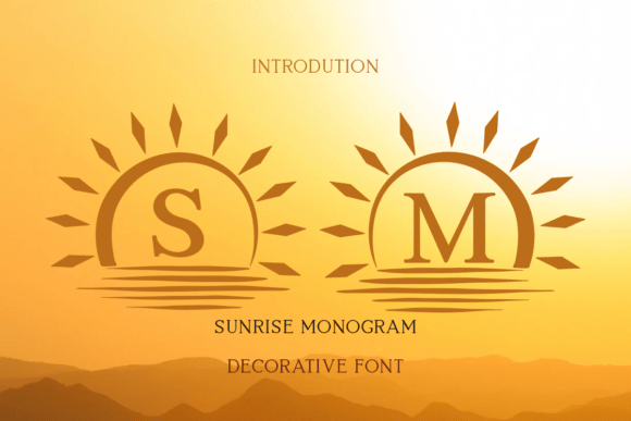 Reviewing Sunrise Monogram for Editorial Design Projects