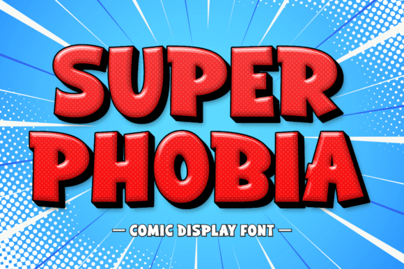 Super Phobia: A Bold Typeface for Editorial Design