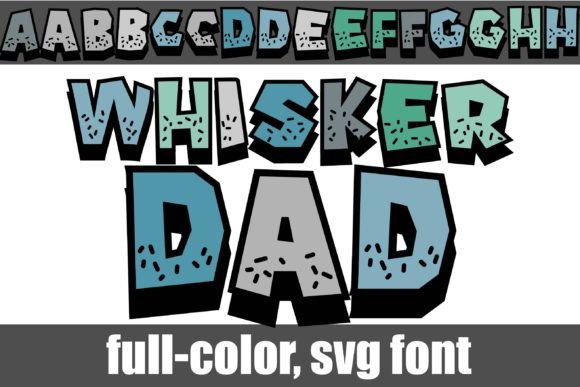 Whisker Dad: A Playful Typeface for Editorial Design