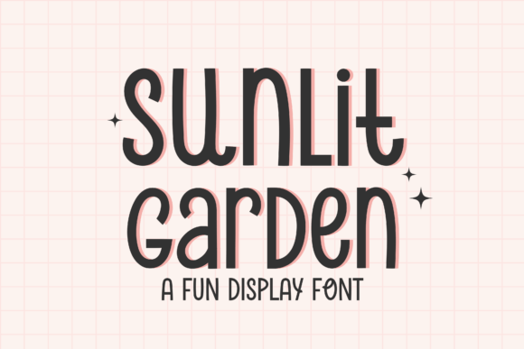 Why Sunlit Garden Is the Perfect Display Font for Your Brand