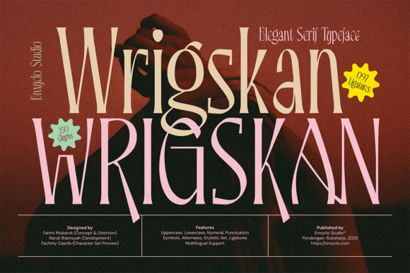 Wrigskan: A Grand Serif Typeface for Modern Luxury Branding